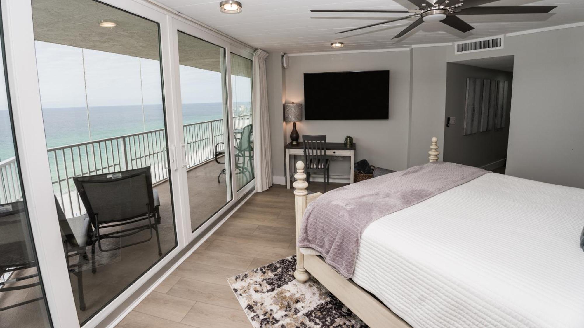 New Rental - 3Br 3Ba Corner Beachfront - 2024 Remodel - 3 Pools, Tiki Hut, Gym, Tennis Panama City Beach Εξωτερικό φωτογραφία