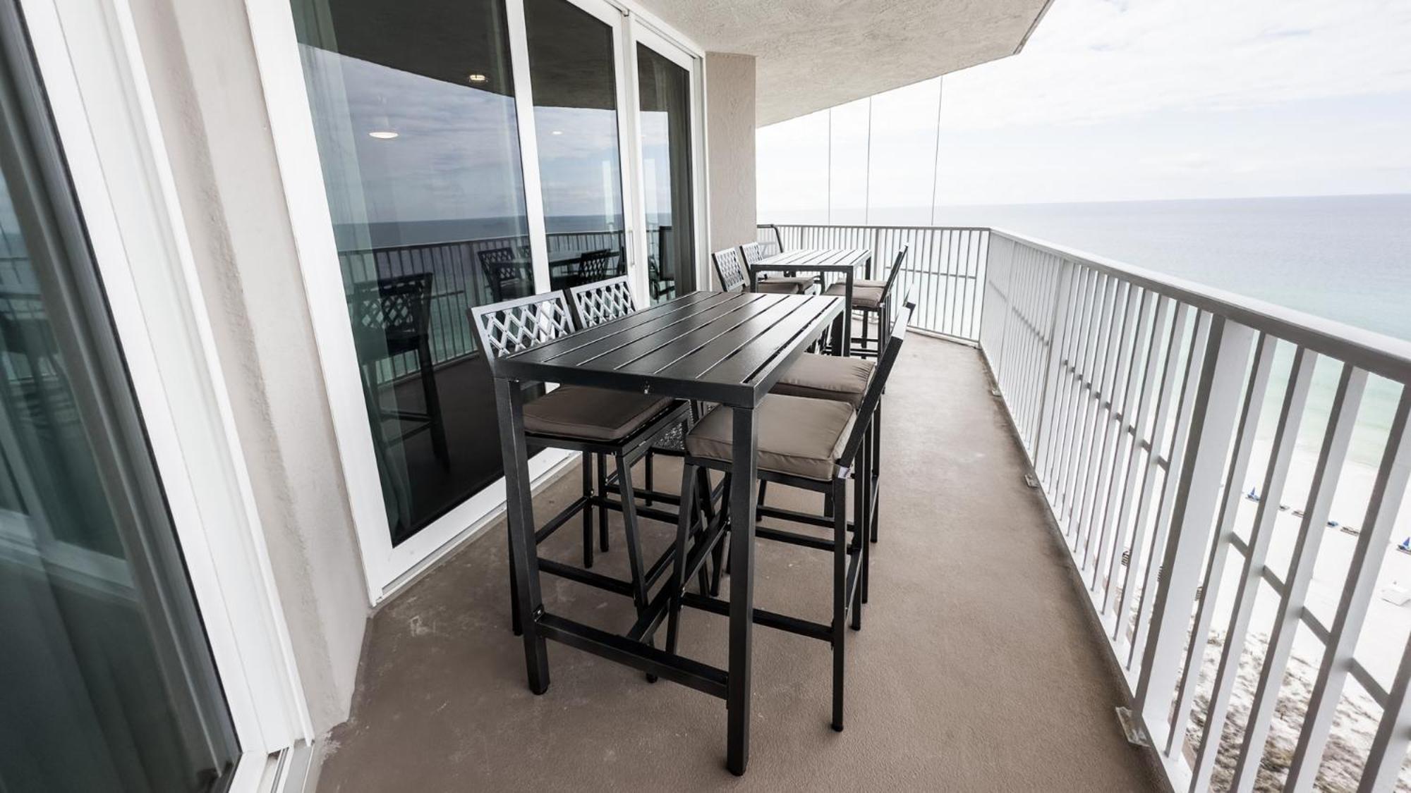New Rental - 3Br 3Ba Corner Beachfront - 2024 Remodel - 3 Pools, Tiki Hut, Gym, Tennis Panama City Beach Εξωτερικό φωτογραφία