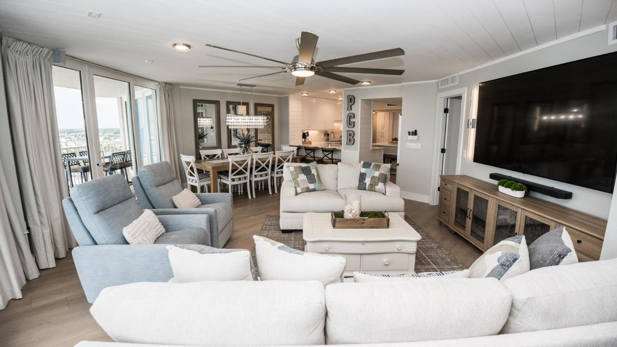 New Rental - 3Br 3Ba Corner Beachfront - 2024 Remodel - 3 Pools, Tiki Hut, Gym, Tennis Panama City Beach Εξωτερικό φωτογραφία
