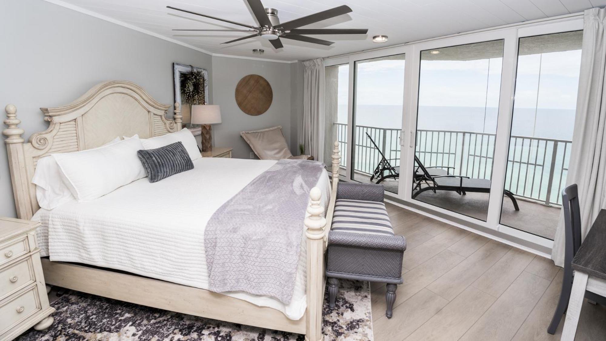 New Rental - 3Br 3Ba Corner Beachfront - 2024 Remodel - 3 Pools, Tiki Hut, Gym, Tennis Panama City Beach Εξωτερικό φωτογραφία